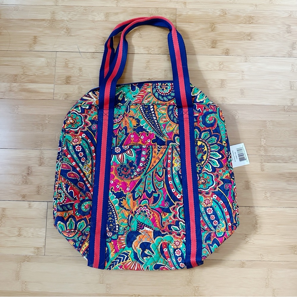 Vera Bradley Sports Duffel Venetian Paisley Tote Bag NWT